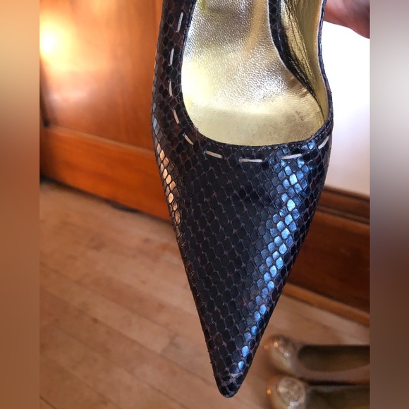 D&G Dolce & Gabbana Brown Heels Size: 39 US: 9 - Picture 12 of 16